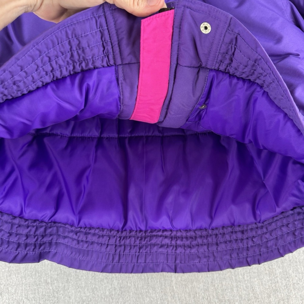 Vintage Helly Hansen Europa Ski Jacket Purple Pink Sz 12 Made Korea 90s - Picture 11 of 16